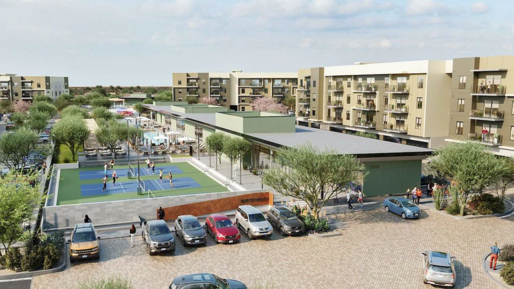 Perspectiva do projeto residencial para locação no Arizona